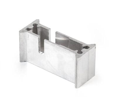 Aluminium Shopfront Box Spigot