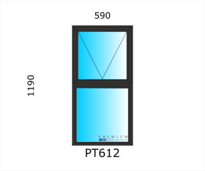 Aluminium Top Hung Window PT612 - Image 2