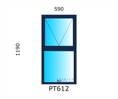 Aluminium Top Hung Window PT612 - Image 3