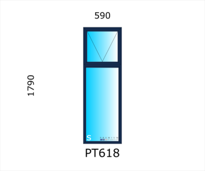 Aluminium Top Hung Window PT618 - Image 3