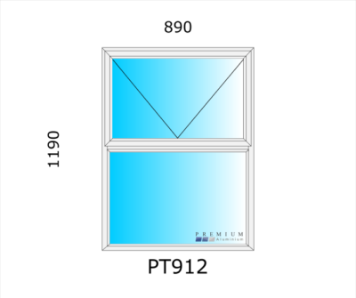Aluminium Top Hung Window PT912 - Image 5