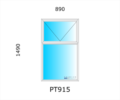 Aluminium Top Hung Window PT915 - Image 5
