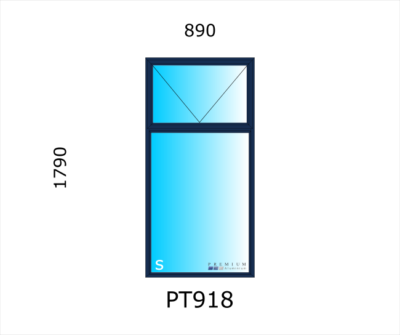 Aluminium Top Hung Window PT918 - Image 3
