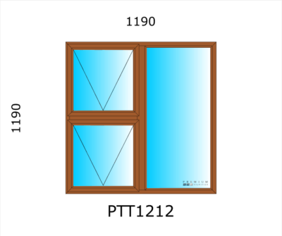 Aluminium Top Hung Window PTT1212
