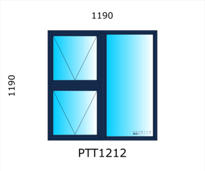 Aluminium Top Hung Window PTT1212 - Image 3