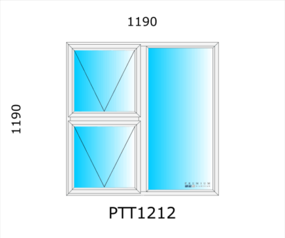 Aluminium Top Hung Window PTT1212 - Image 5