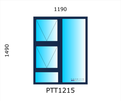 Aluminium Top Hung Window PTT1215 - Image 3
