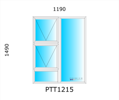 Aluminium Top Hung Window PTT1215 - Image 5