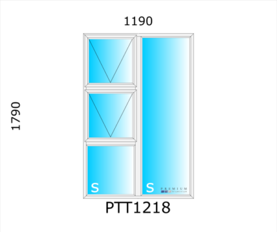 Aluminium Top Hung Window PTT1218 - Image 5