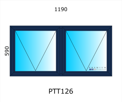 Aluminium Top Hung Window PTT126 - Image 3