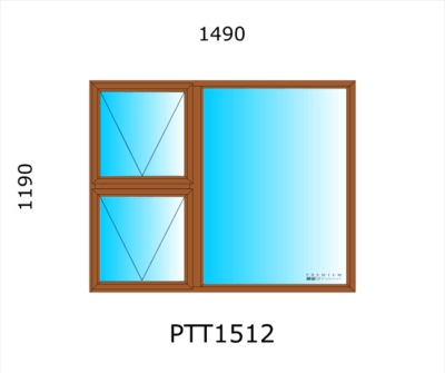 Aluminium Top Hung Window PTT1512