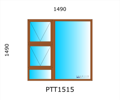 Aluminium Top Hung Window PTT1515