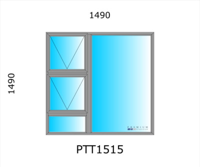 Aluminium Top Hung Window PTT1515 - Image 4