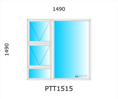 Aluminium Top Hung Window PTT1515 - Image 5