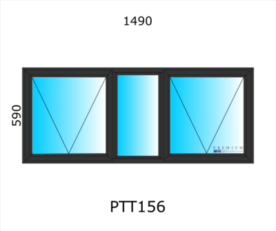 Aluminium Top Hung Window PTT156 - Image 5