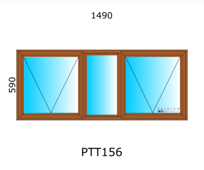 Aluminium Top Hung Window PTT156