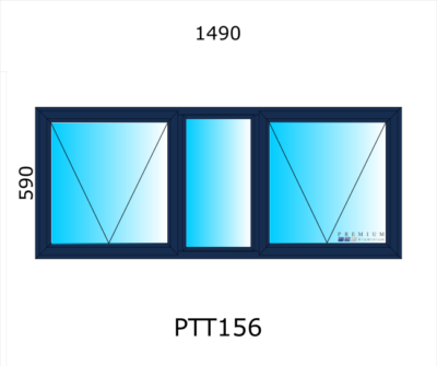 Aluminium Top Hung Window PTT156 - Image 4
