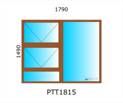 Aluminium Top Hung Window PTT1815