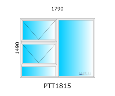 Aluminium Top Hung Window PTT1815 - Image 5