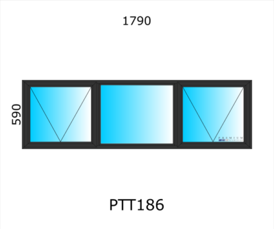 Aluminium Top Hung Window PTT186 - Image 5