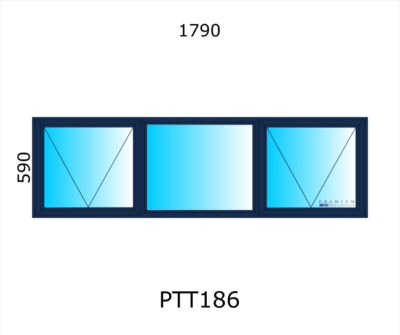 Aluminium Top Hung Window PTT186 - Image 4