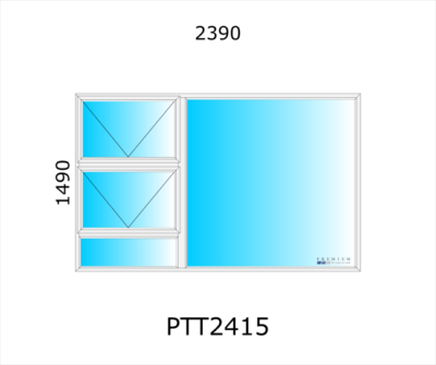 Aluminium Top Hung Window PTT2415 - Image 5