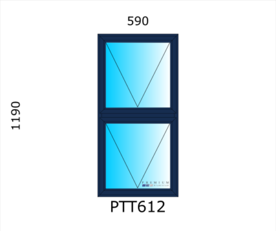 Aluminium Top Hung Window PTT612 - Image 3