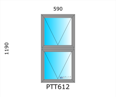 Aluminium Top Hung Window PTT612 - Image 4