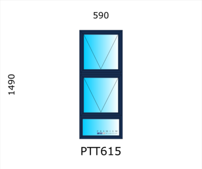 Aluminium Top Hung Window PTT615 - Image 3