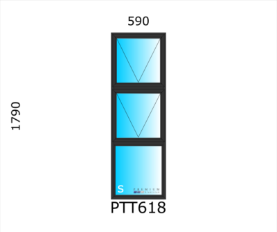 Aluminium Top Hung Window PTT618 - Image 2