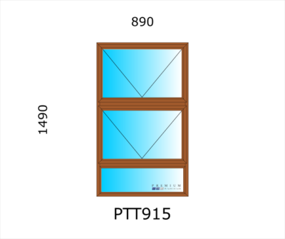 Aluminium Top Hung Window PTT915