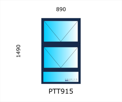 Aluminium Top Hung Window PTT915 - Image 2