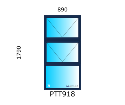 Aluminium Top Hung Window PTT918 - Image 3