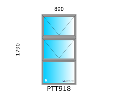 Aluminium Top Hung Window PTT918 - Image 4