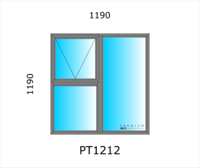 Aluminium Top Hung Window PT1212 - Image 4