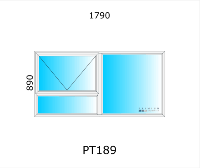 Aluminium Top Hung Window PT189 - Image 5