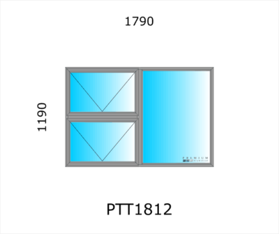 Aluminium Top Hung Window PTT1812 - Image 4