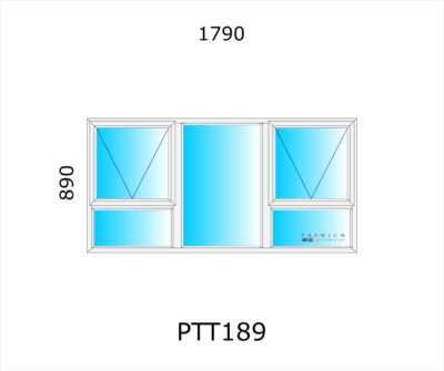 Aluminium Top Hung Window PTT189 - Image 5