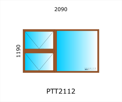 Aluminium Top Hung Window PTT2112