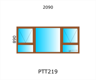 Aluminium Top Hung Window PTT219