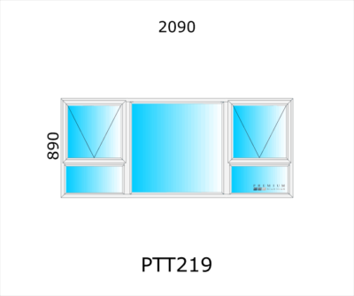 Aluminium Top Hung Window PTT219 - Image 5