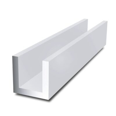 Aluminium U Channel 19.2 x 19.2 x 1.2 x 1.2