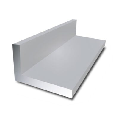 Aluminium Unequal Angle 25mm x 12.5mm x 1.5mm