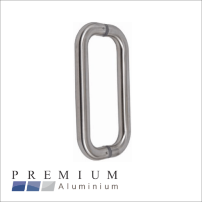 GHI Decor F400 D-SHAPE HANDLE - SATIN 32 X 300MM X 332MM
