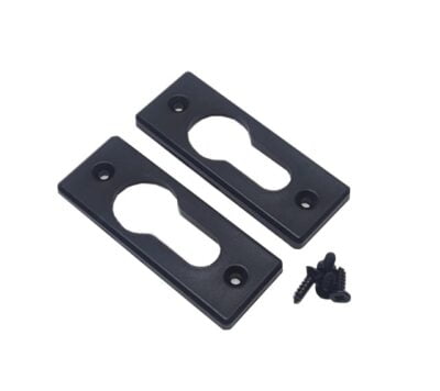 Cylinder escutcheon Black Nylon