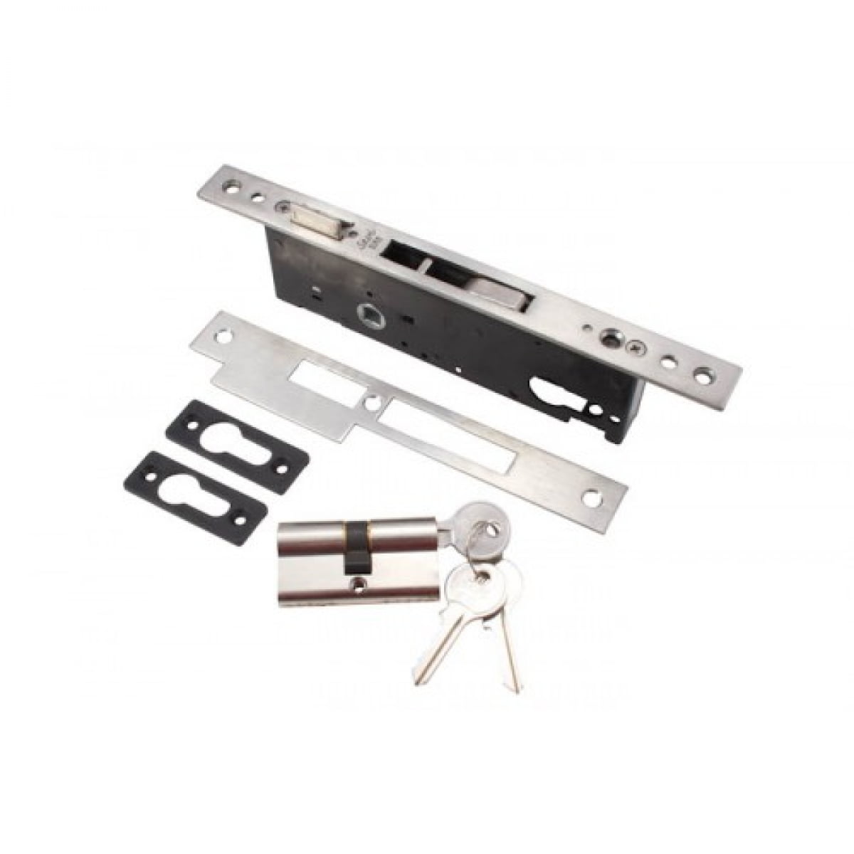 Savi Latch Hook Lock 35BSY with 60mm cylinder Premium Aluminium