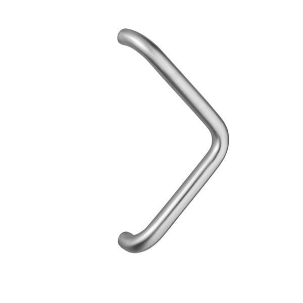 Decor Cranked V Pull Handle Premium Aluminium