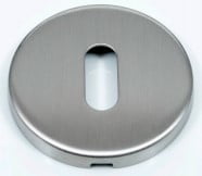 Keyhole Escutcheon Brushed Stainless