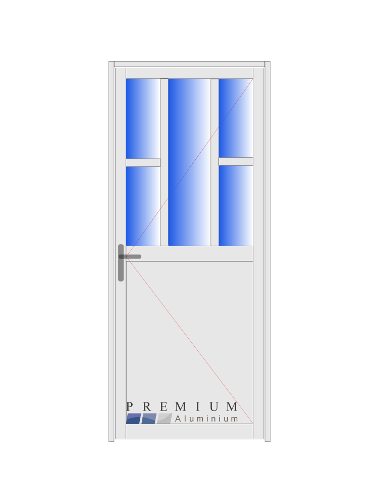 Hinged Door or Pivot Door Configuration