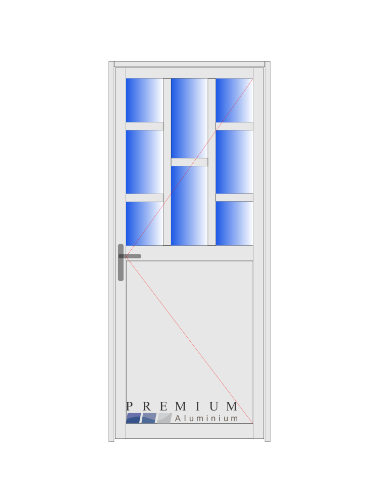 Hinged Door or Pivot Door Configuration